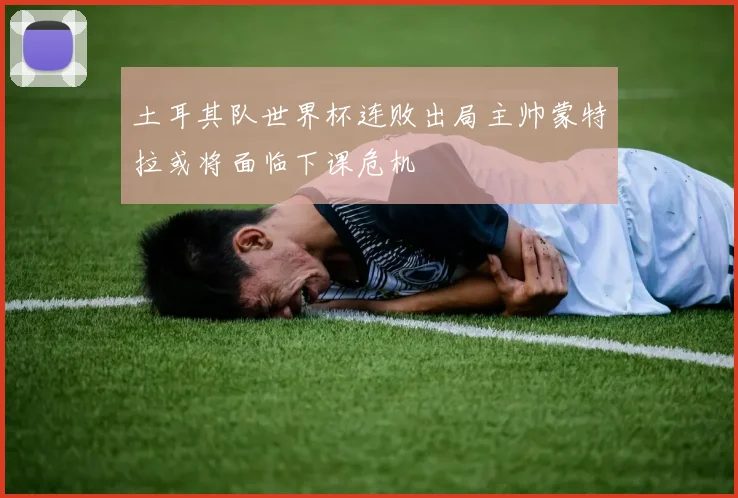 土耳其队世界杯连败出局主帅蒙特拉或将面临下课危机